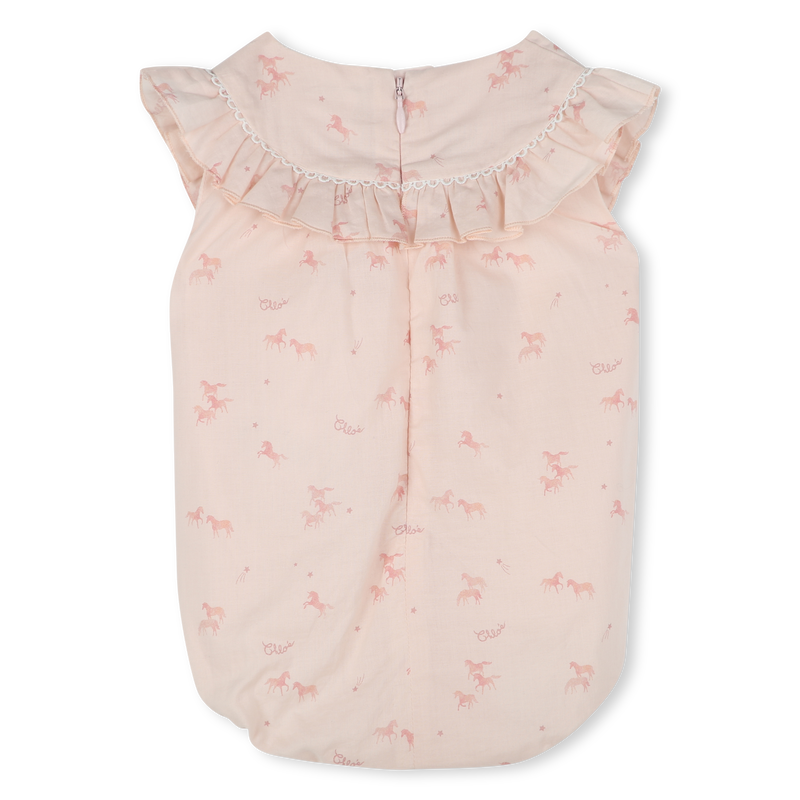 Tutina e cappello in cotone CHLOE 
                    BAMBINA