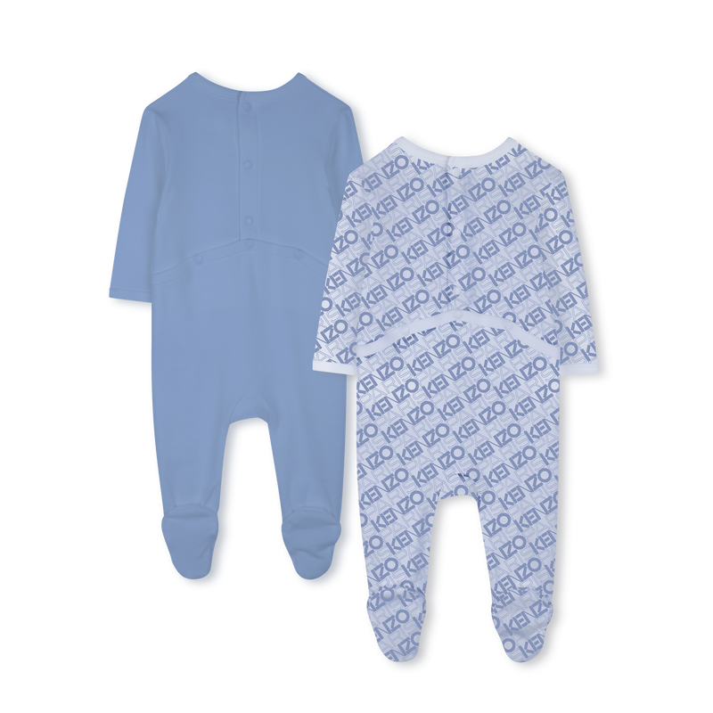 Set 2 pigiami in cotone KENZO KIDS 
                    UNISEX