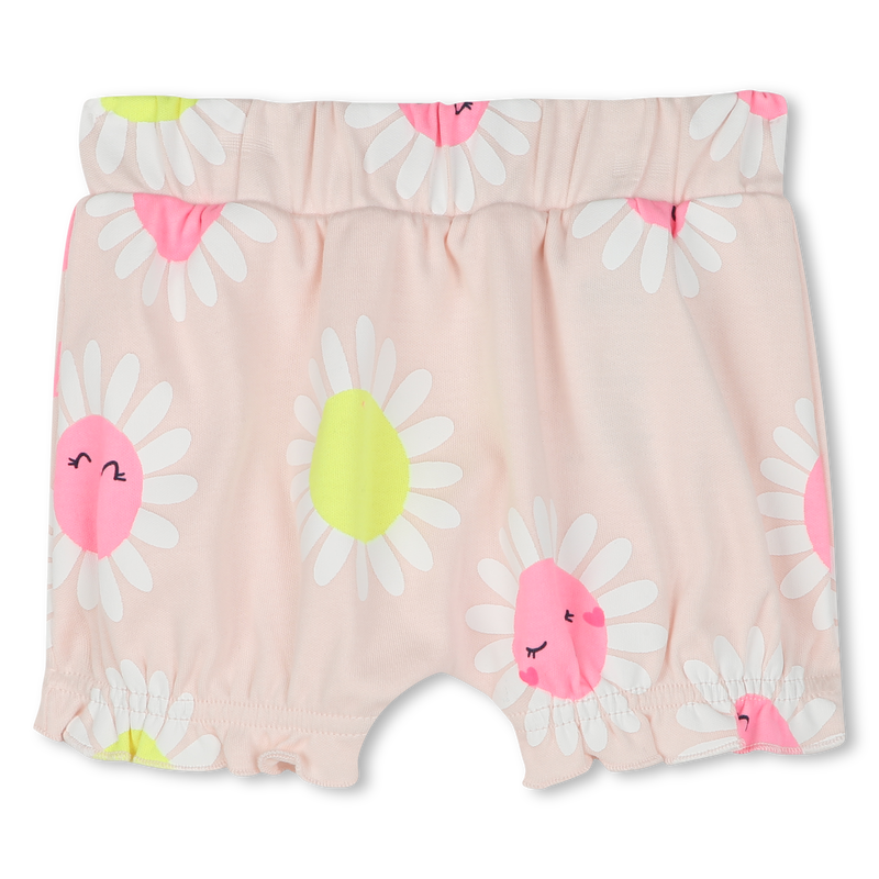 T-shirt e shorts in cotone BILLIEBLUSH 
                    BAMBINA