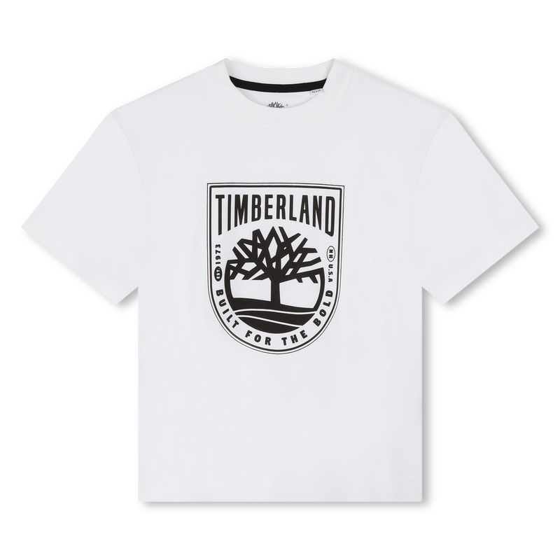 T-shirt logata a maniche corte TIMBERLAND 
                    RAGAZZO
